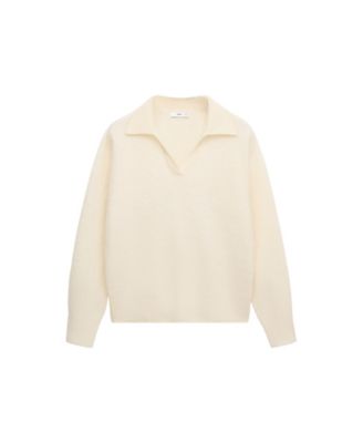 Women's Selection Loose-Fit Polo Sweater