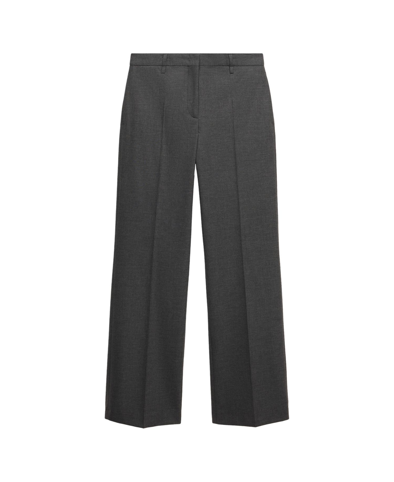 Women's Selection Wide-Leg Wool-Blend Pants