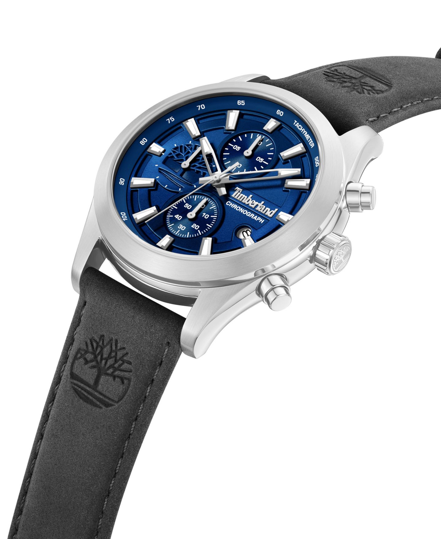 Мужские часы Timberland Chronograph Ashmont Sport Leather 44mm — фото 2
