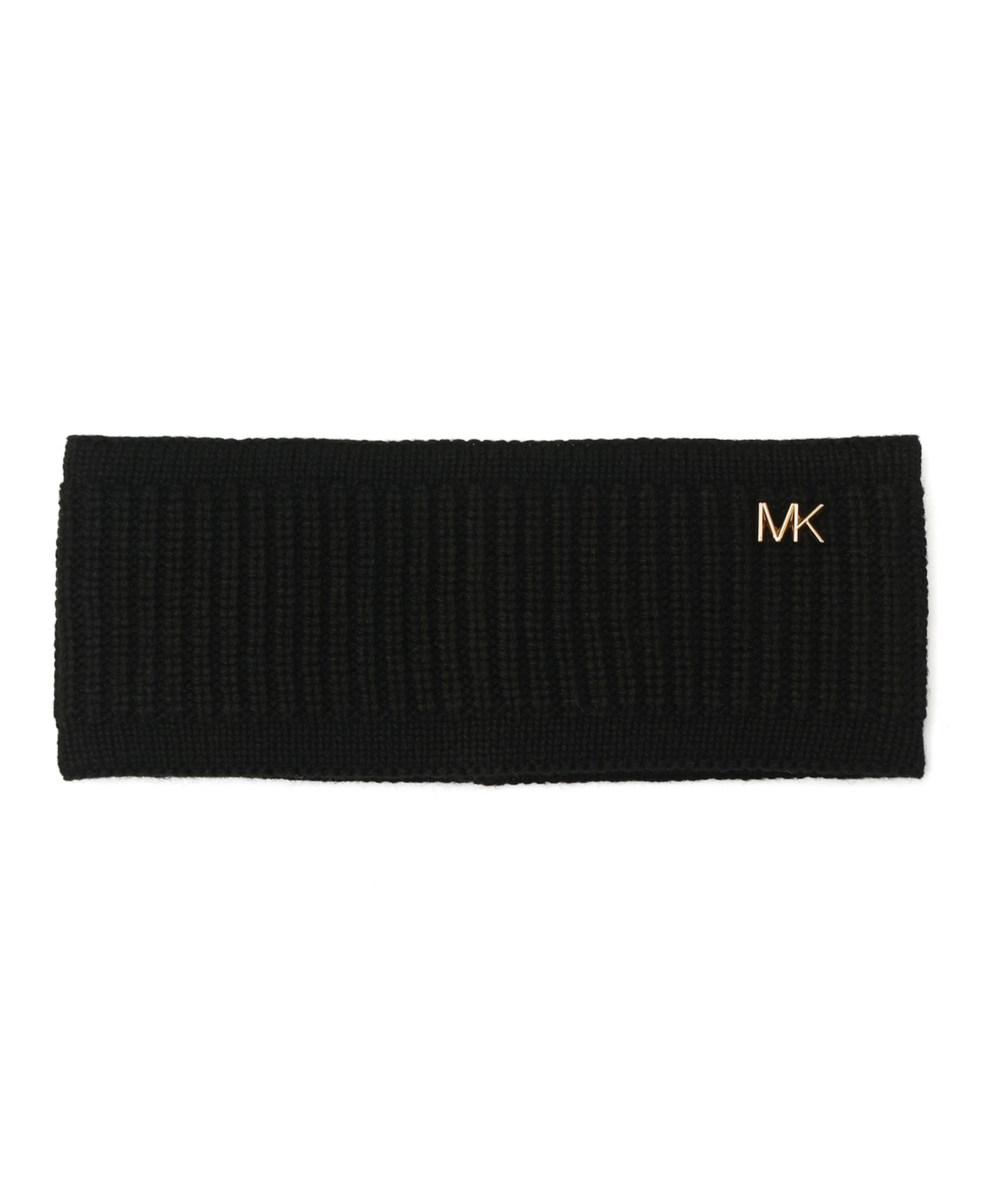 Женские аксессуары для волос Michael Kors Beveled Rib Headband, цвет: Чёрный — фото 1