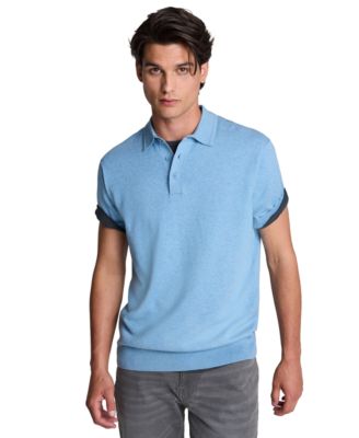 Men's Slim-Fit Short-Sleeve Polo Shirt