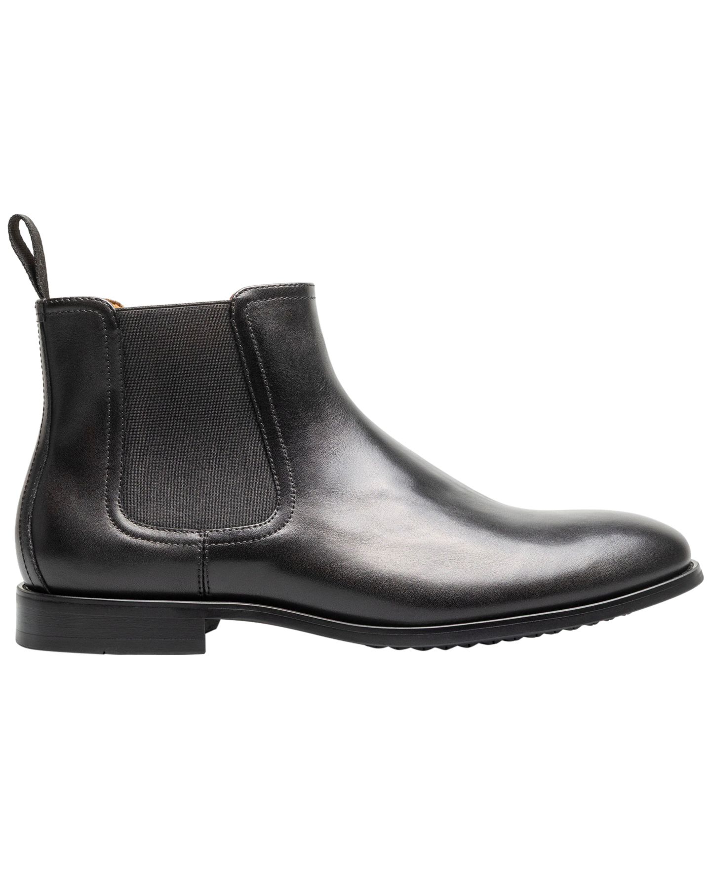Мужские ботинки Florsheim Ruvo Leather Chelsea, цвет: Чёрный гладкий — фото 2