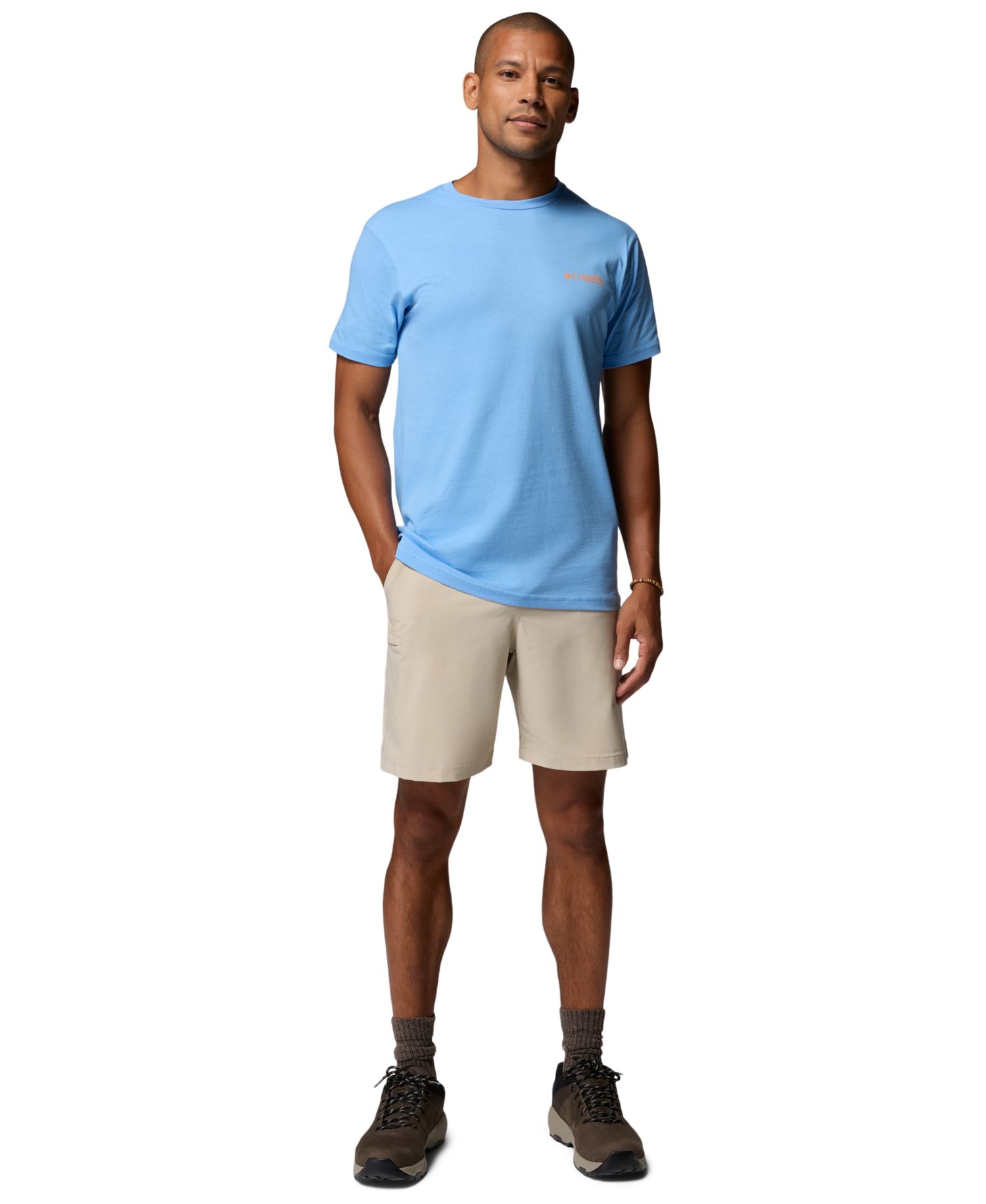 Men's Fishing Bosch Crewneck Graphic T-Shirt