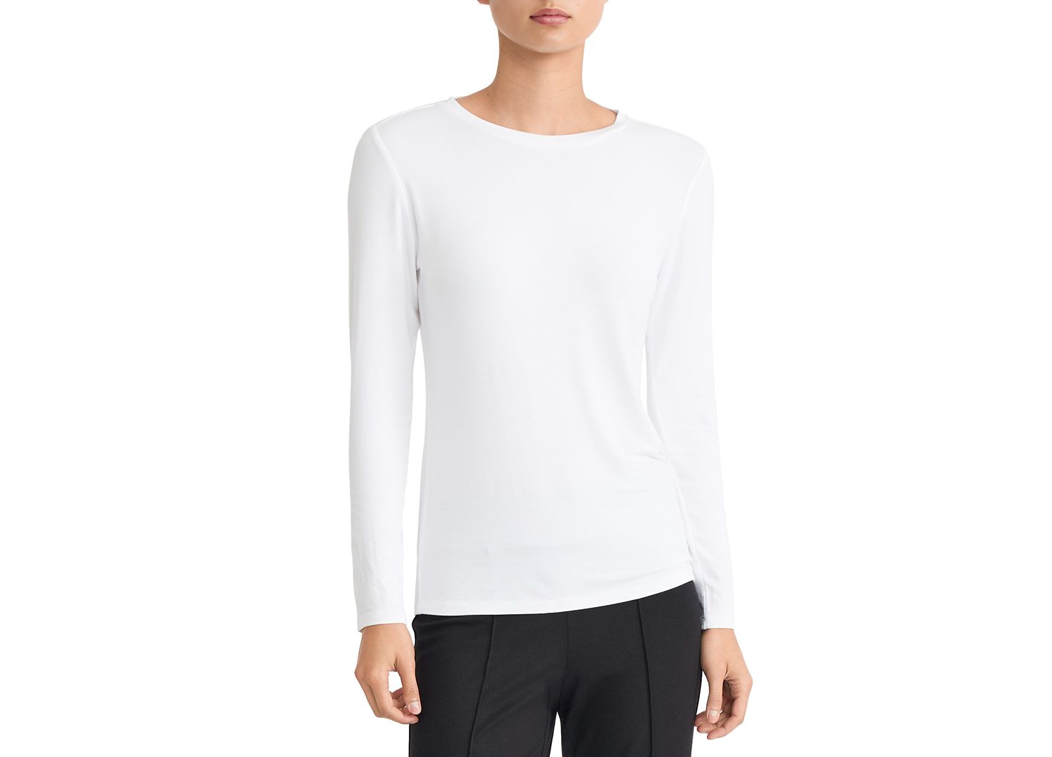 Women's Long-Sleeve Crewneck T-Shirt
