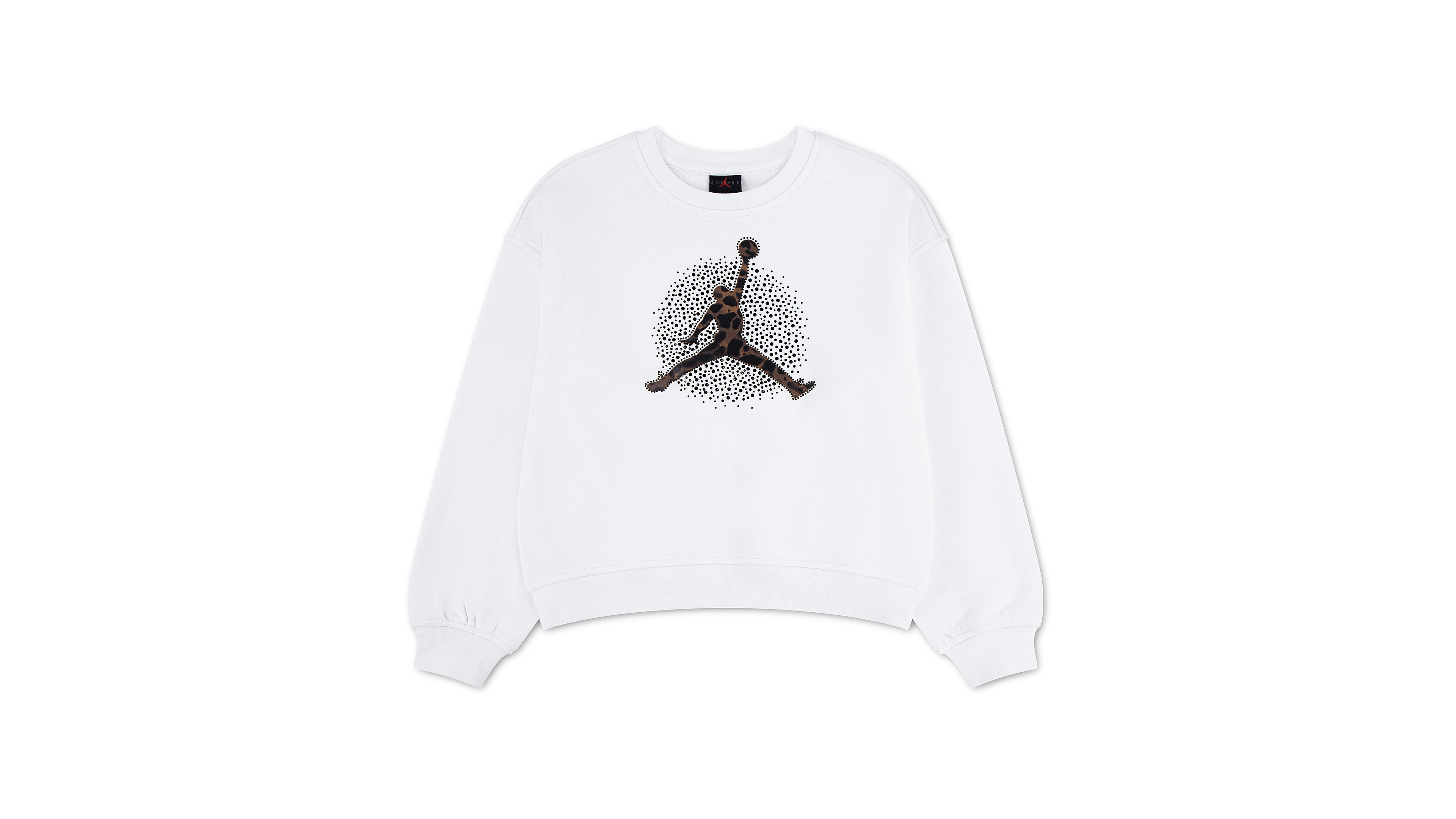 Jordan Girls' 4-16 Fierce and Fearless Jumpman Graphic Sweatshirt