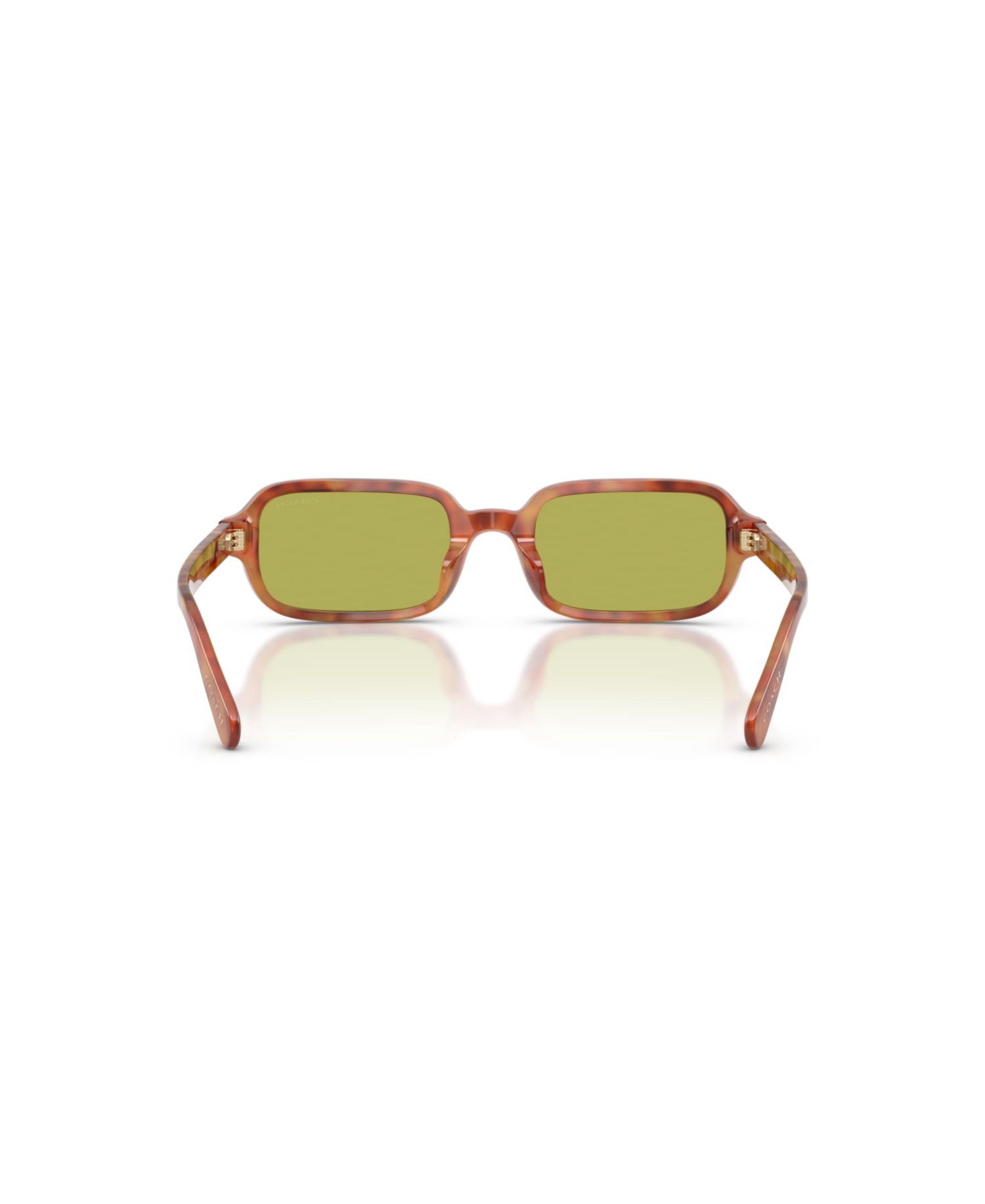 Women's Rectangle Sunglasses, Round Face, Charms HC8465U