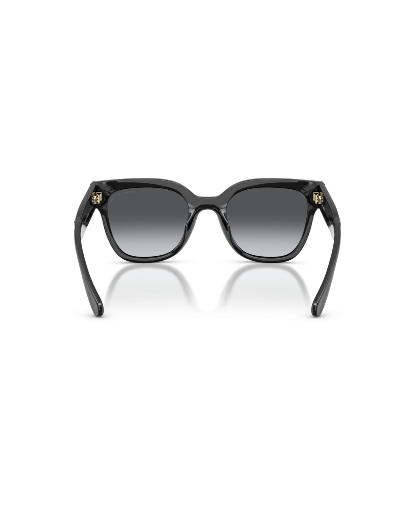 Женские солнцезащитные очки Coach Polarized Sunglasses CFT88 HC8460U, цвет: Чёрный — фото 5