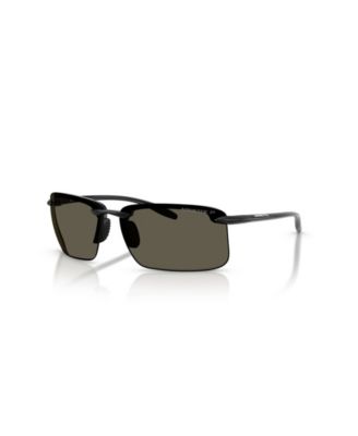 Men's Polarized Rectangle Sunglasses AN4383