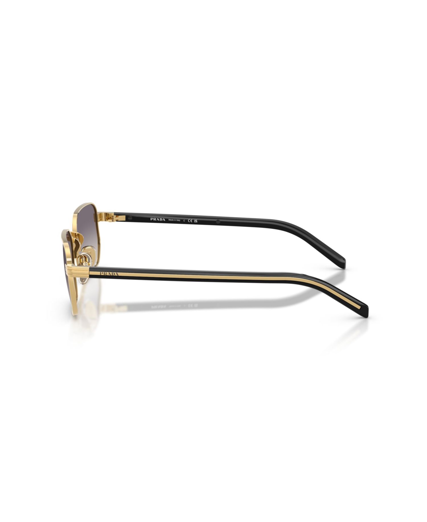 Women's Metal Rectangle Sunglasses PR D62S