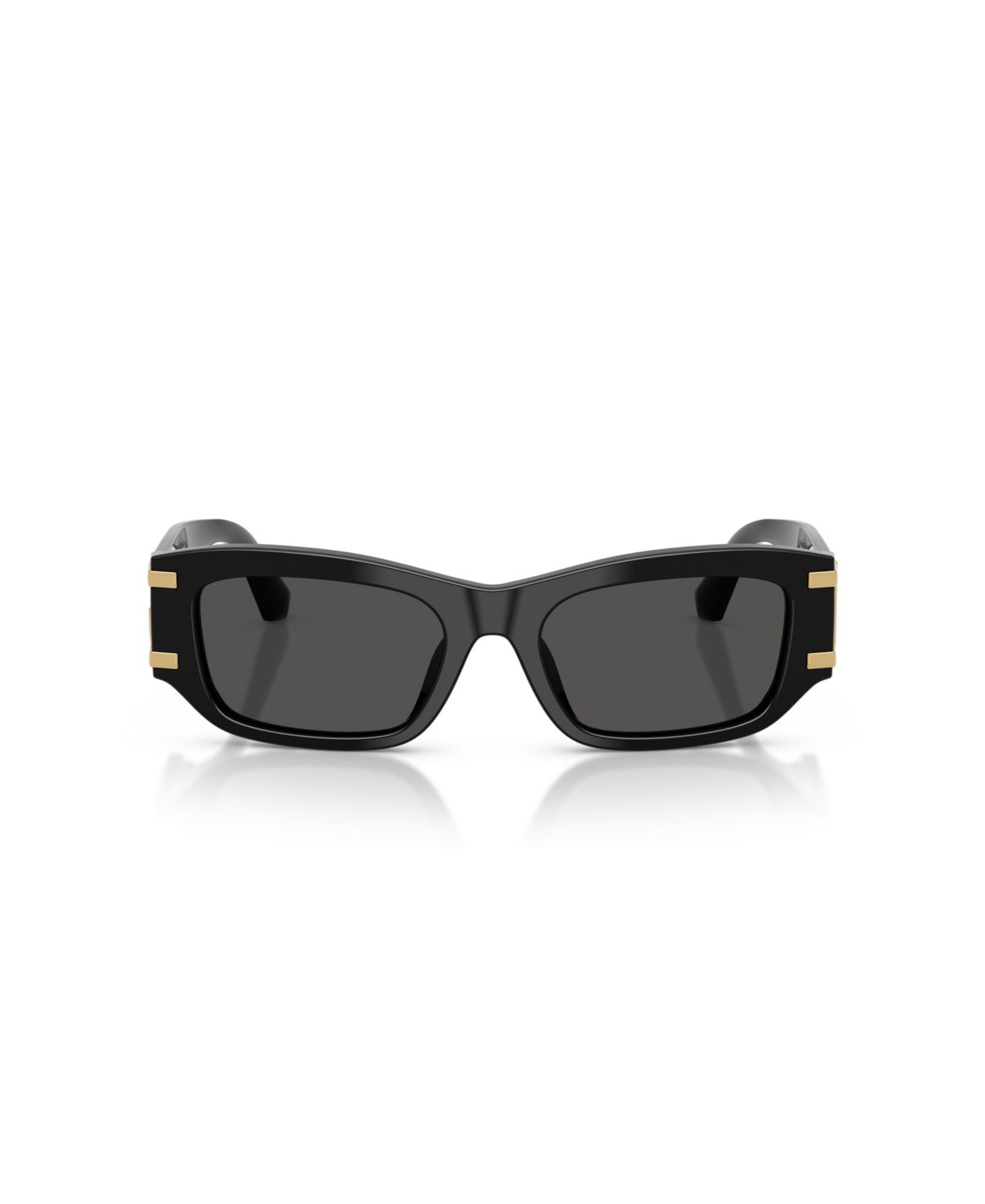 Женские солнцезащитные очки Dolce&Gabbana DG4564 прямоугольные, цвет: Чёрный — фото 2