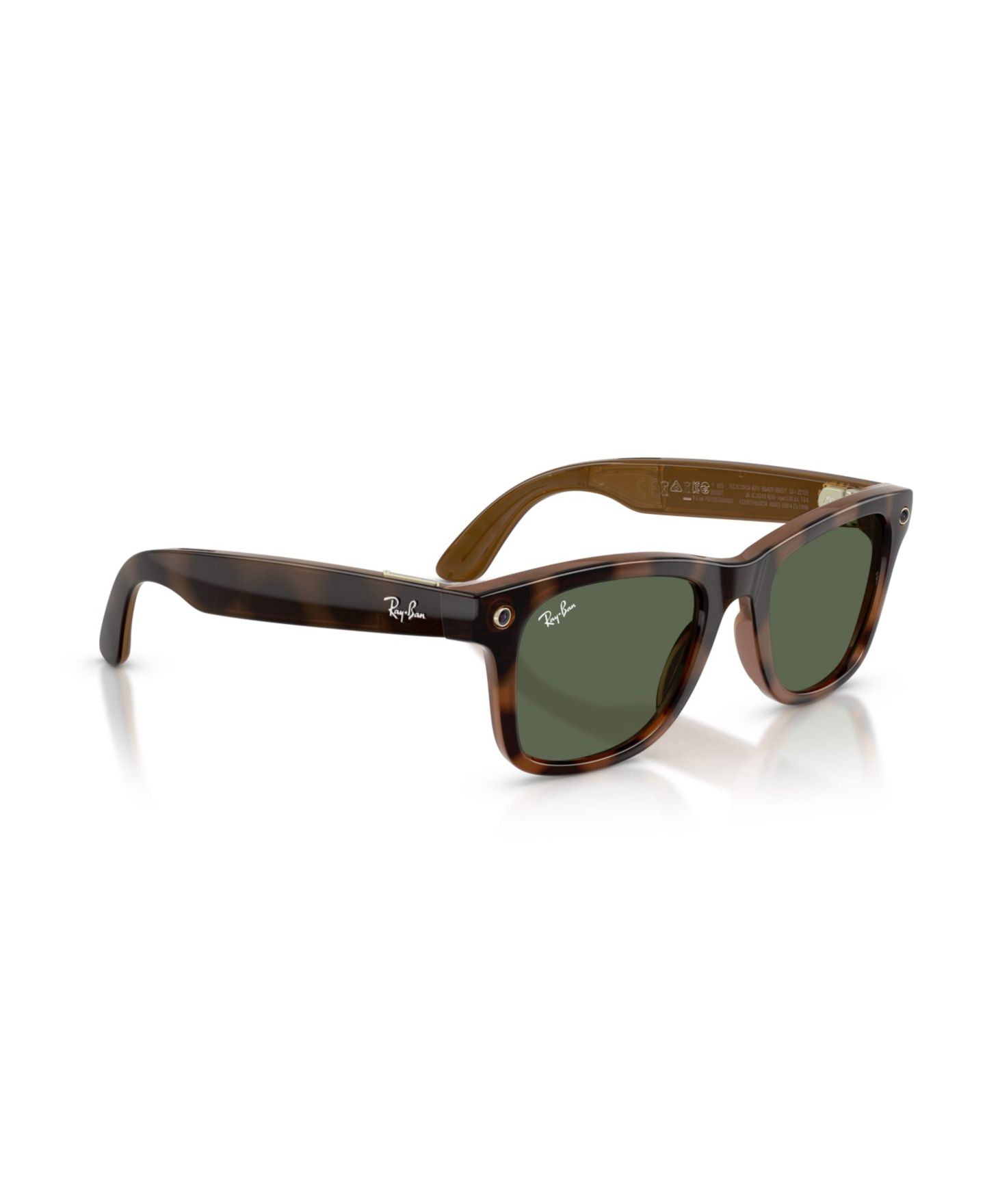 Солнцезащитные смарт-очки Ray-Ban Meta Gen 3 Wayfarer RW4011 с ИИ, цвет: Гавана — фото 6
