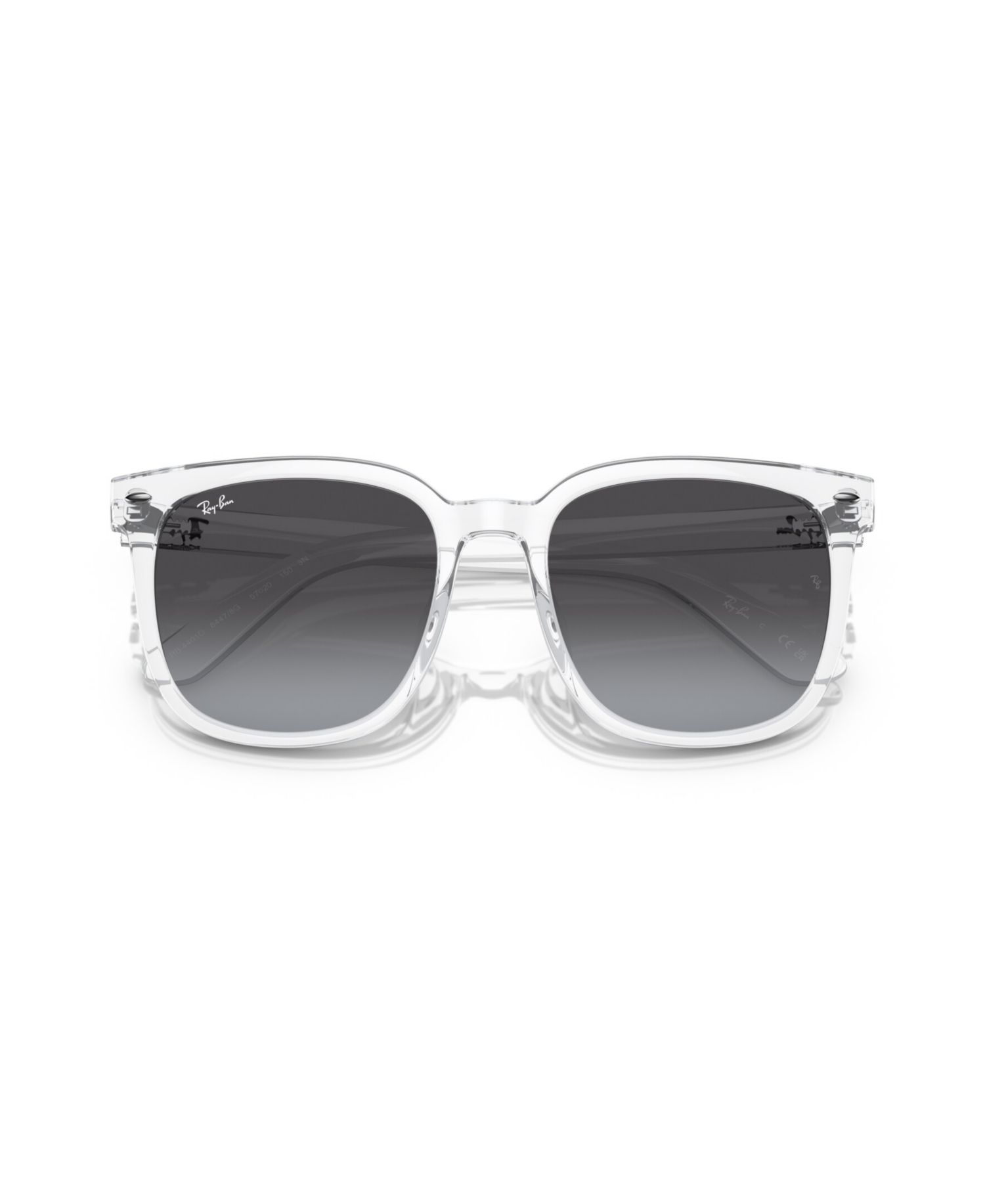 Square Transparent Gradient Sunglasses RB4401D