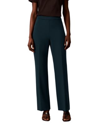 Petite High-Rise Bootcut Pants