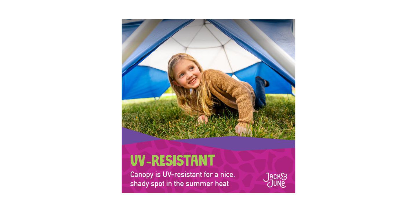 Детская игрушка Jack & June Jungle Gym Zippered Sunroof Canopy, Ages 3+ — фото 3