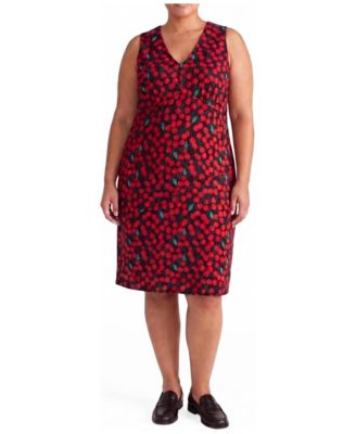 Plus Size Lila Tie-Back Liquid Jersey Dress