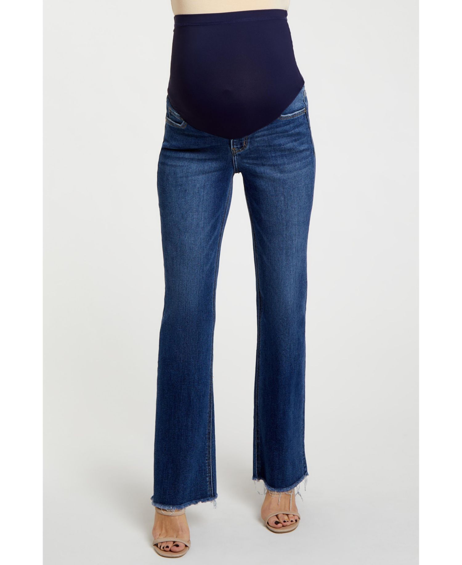 Women's Raw Hem Bootcut Jeans