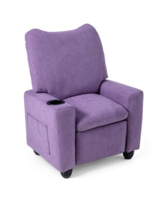 Toddler Push-Back Recliner with Adjustable Footrest