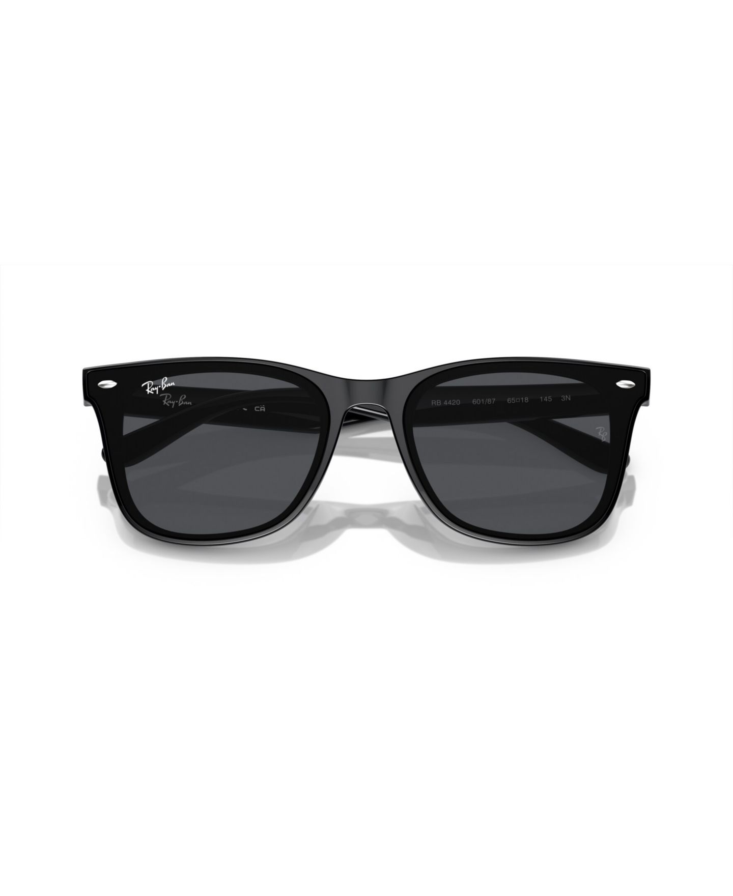 Солнцезащитные очки Ray-Ban Unisex Sunglasses, RB4420, цвет: Чёрный — фото 11