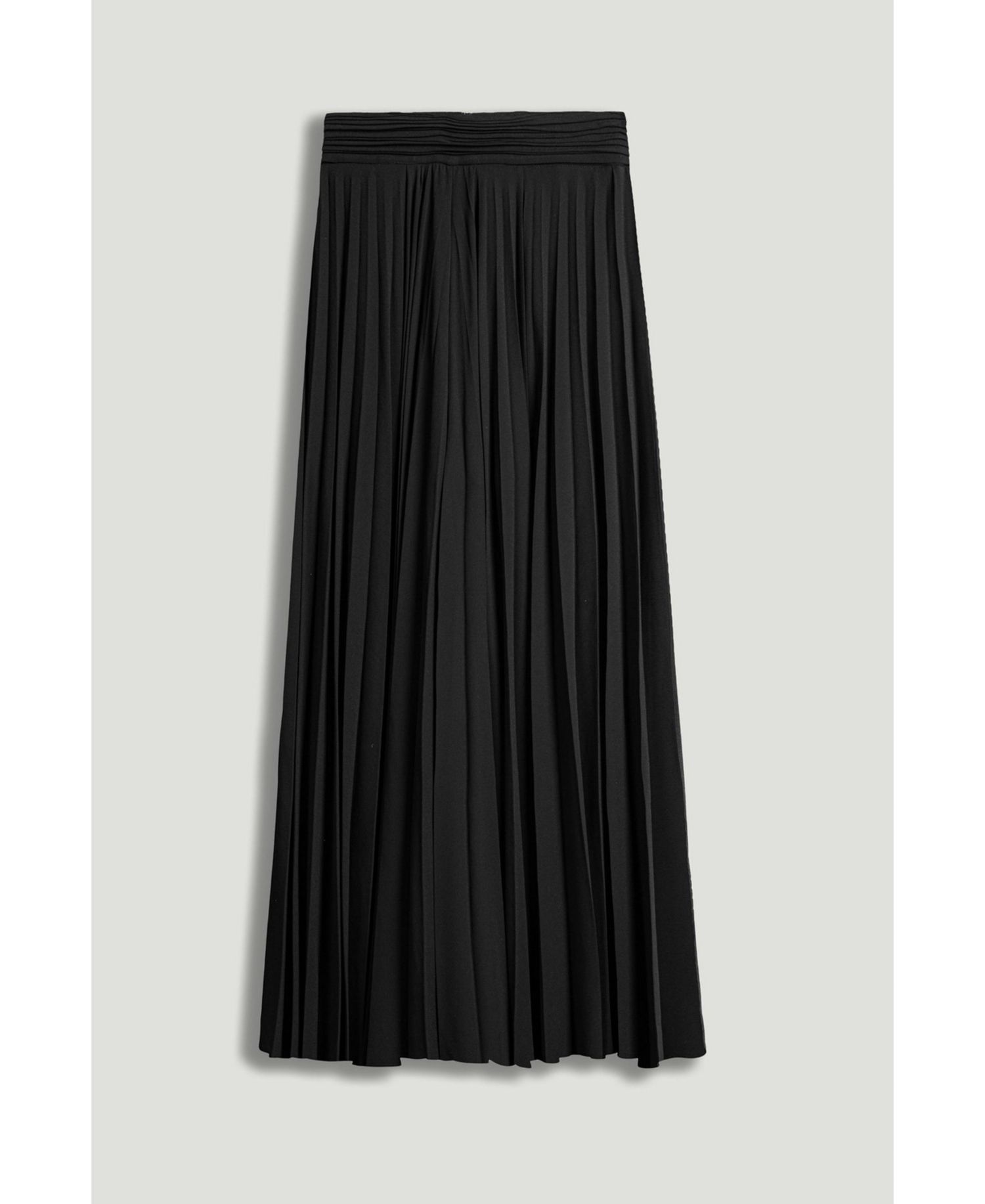 Women's High-Rise Pleated Chiffon Wide-Leg Pants