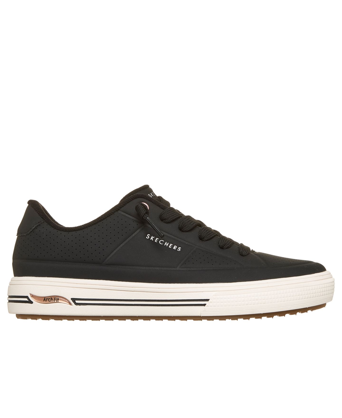 Женские кроссовки Skechers Arch Fit Arcade - Harmonize Casual, цвет: Чёрный — фото 2