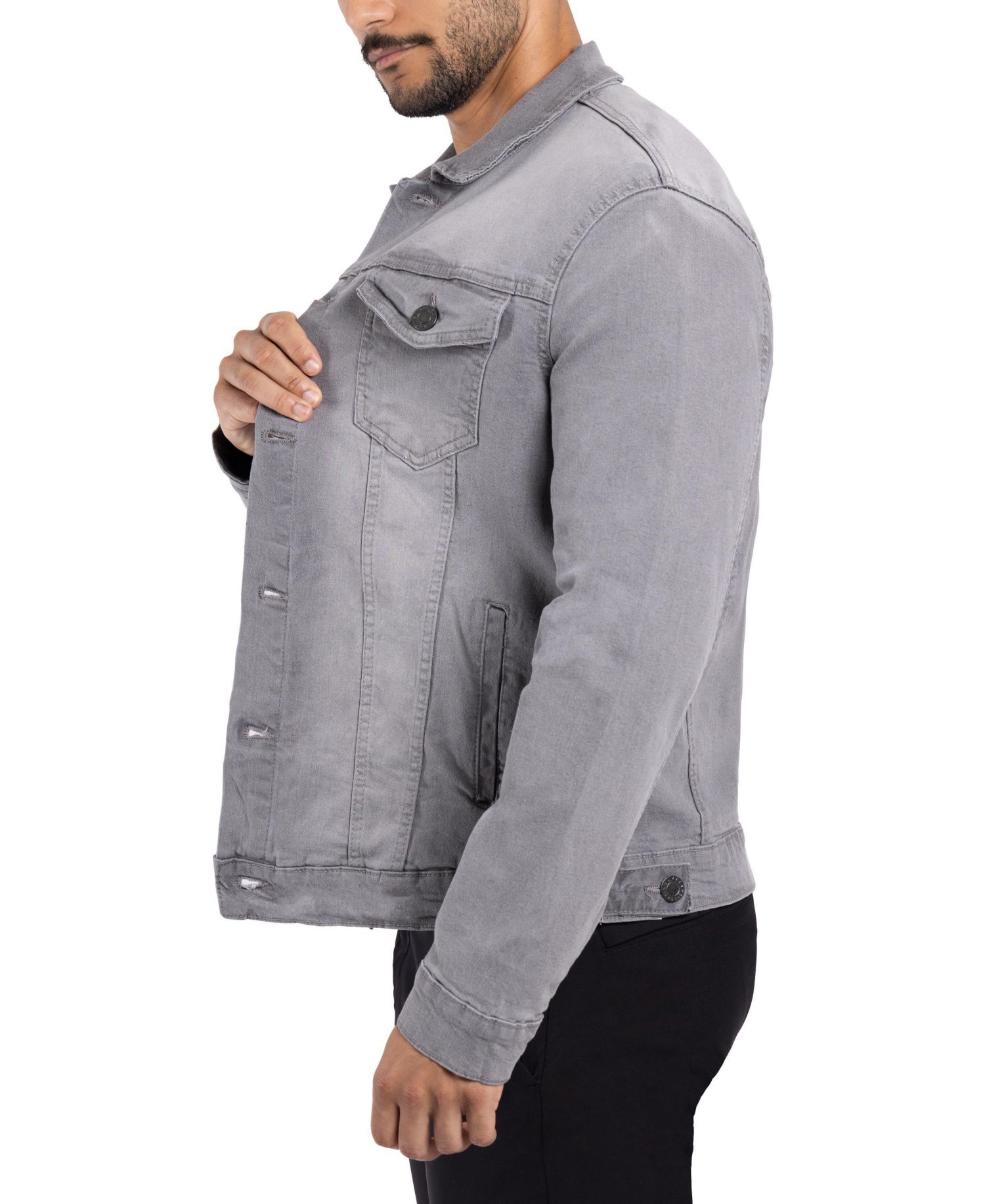 XRAY Men's Regular Fit Flex Denim Jacket