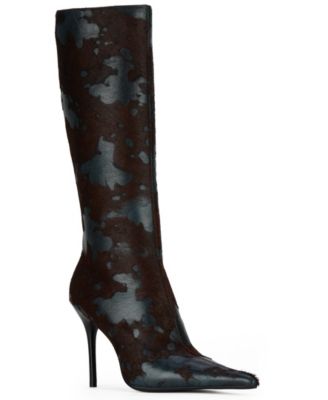 Women's Proposal-F Stiletto Knee-High Pointed-Toe Boots