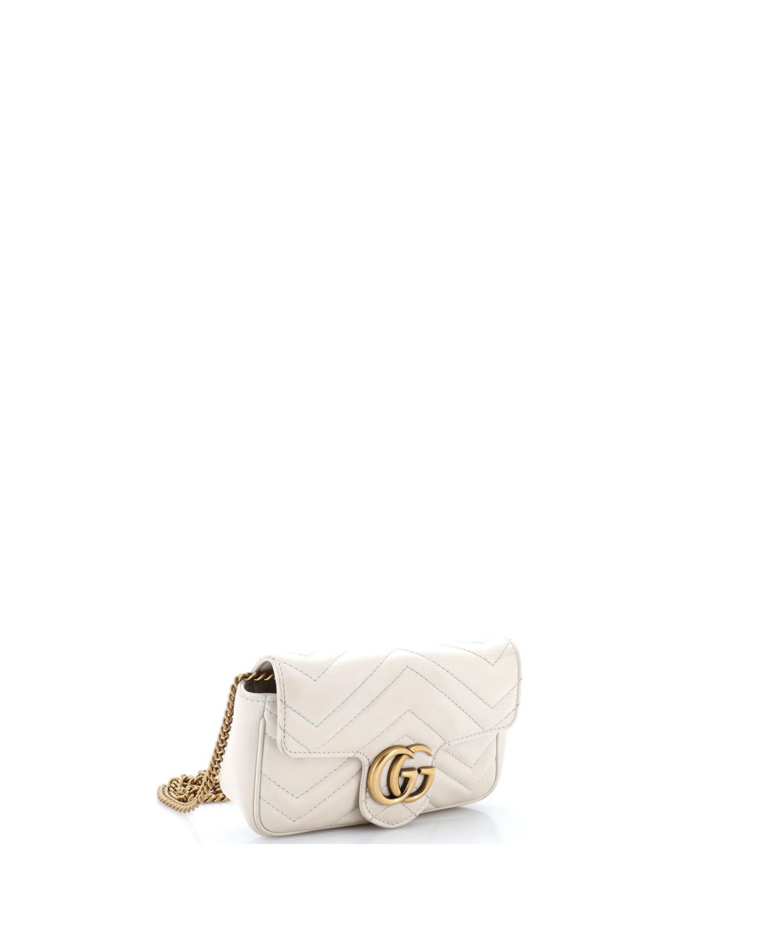 GG Marmont Super Mini Flap Matelasse Shoulder Bag