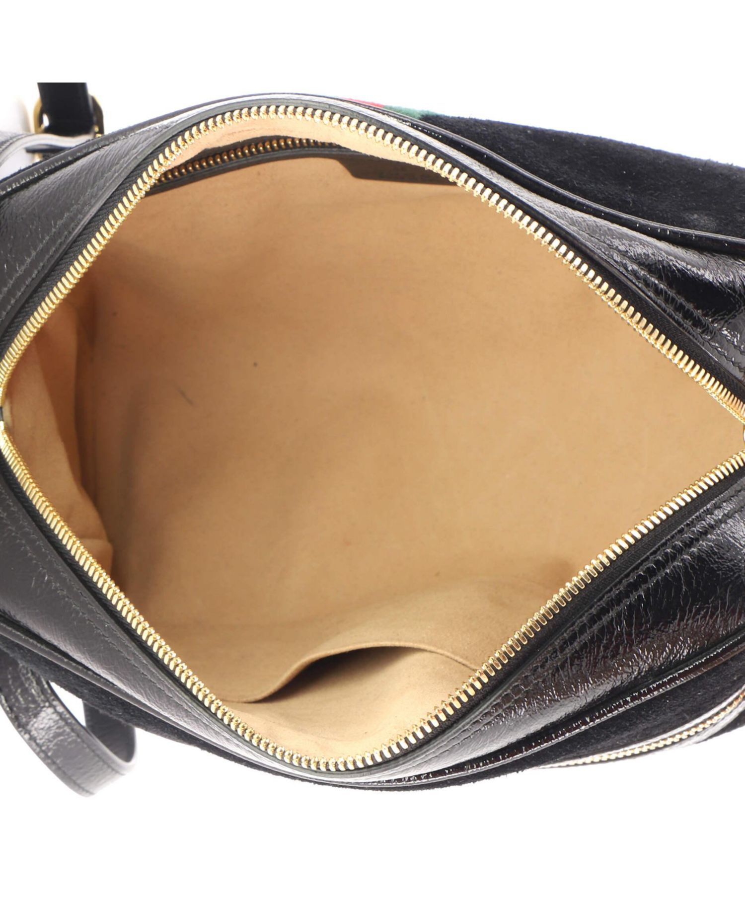 Small Suede Ophidia Shoulder Bag
