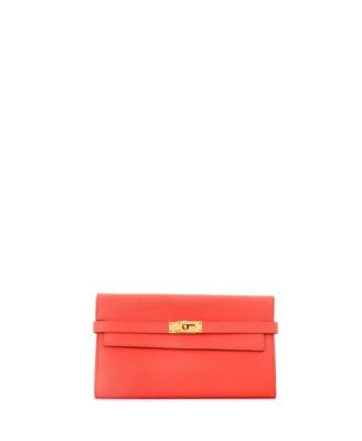 Pre-Owned Herm&eacute;s Long Kelly Epsom Wallet