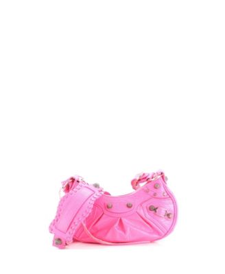 XS Le Cagole Giant Studs Shoulder Bag Leather