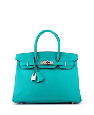 Birkin 30 Palladium Hardware Handbag