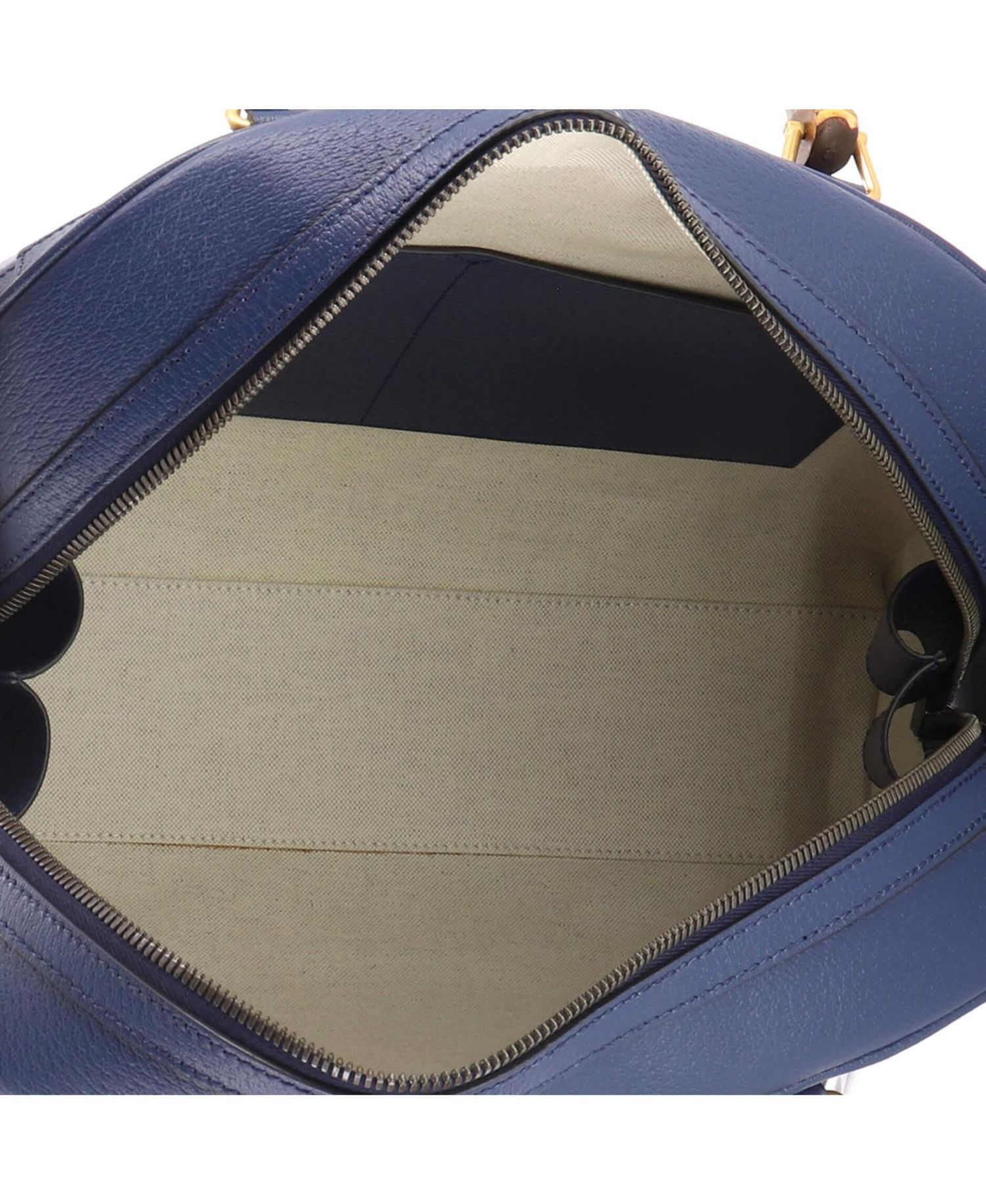 Medium Diana NM Bamboo Handle Duffle Bag Leather