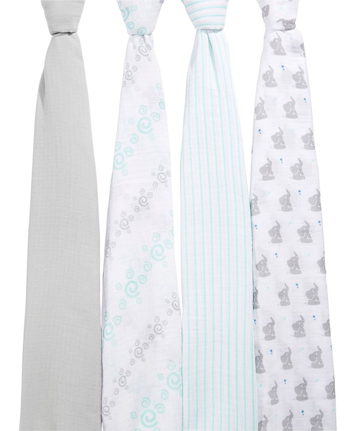 aden by aden + anais Baby Boys & Girls 4Pk. Star Swaddle Blankets Macy's
