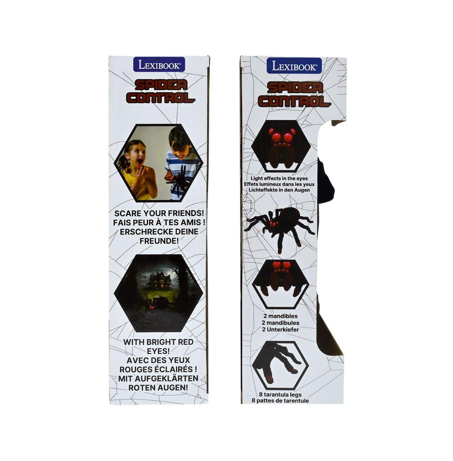 Детская игрушка Lexibook Power Tarentula RC Realistic Remote-Controlled Tarantula with Light Effects, цвет: Чёрный — фото 7