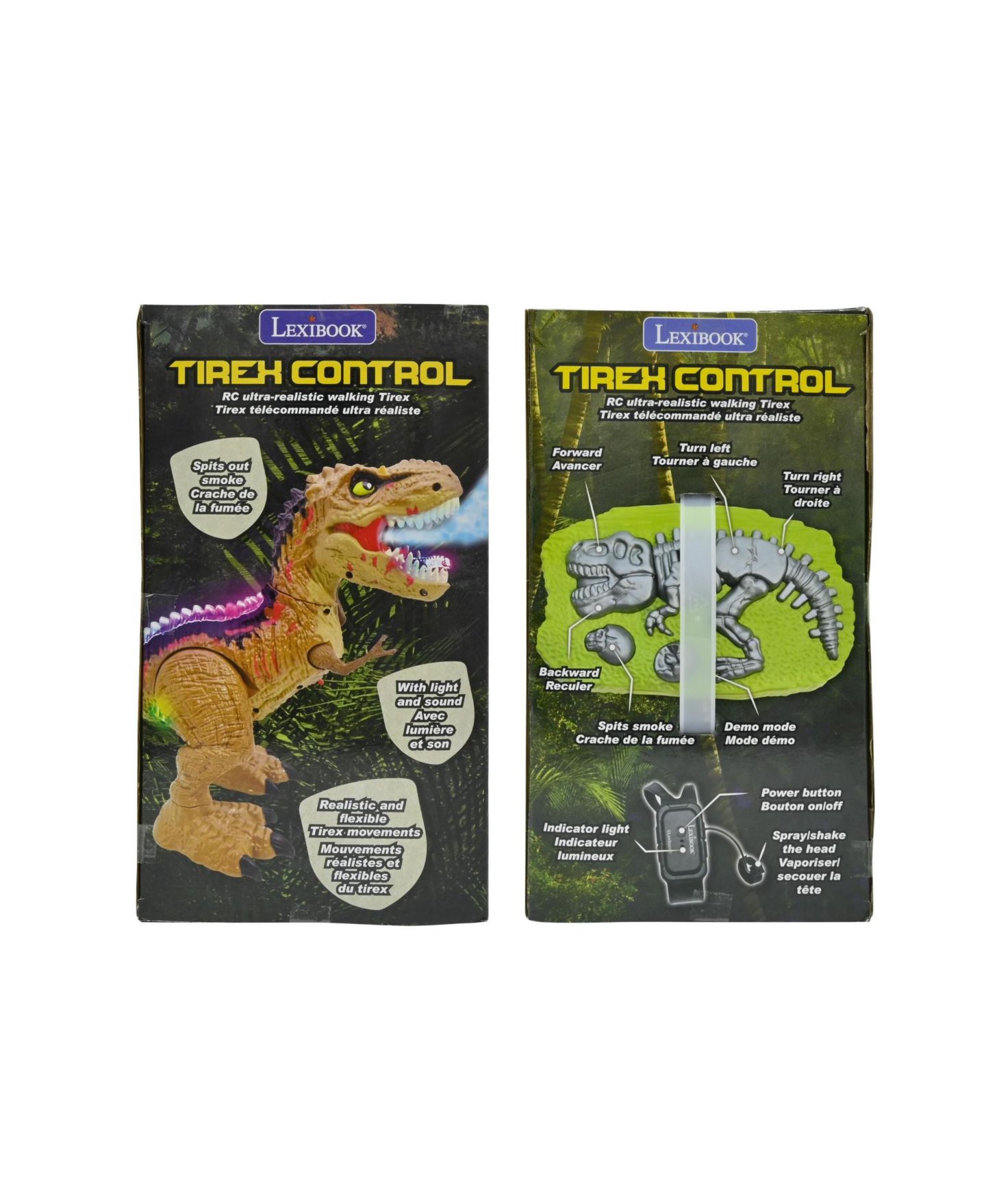 Детская игрушка Lexibook 1:3 Scale Tirex Articulated Smoke-Effects Remote Control Tyrannosaurus — фото 7