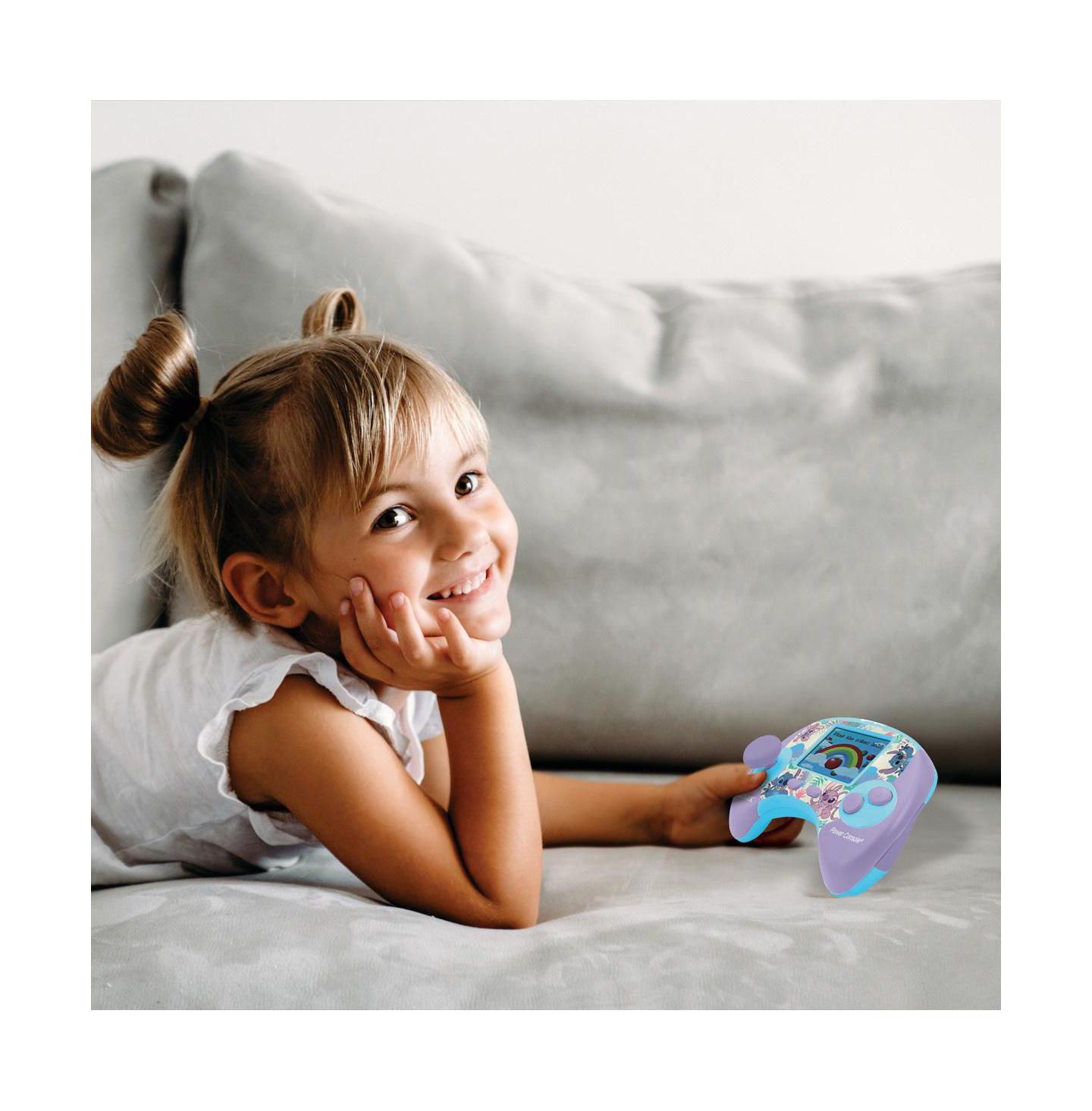 Детская игрушка Disney Stitch Power Console Bilingual 100-Activity Game Console, Ages 5+ — фото 3