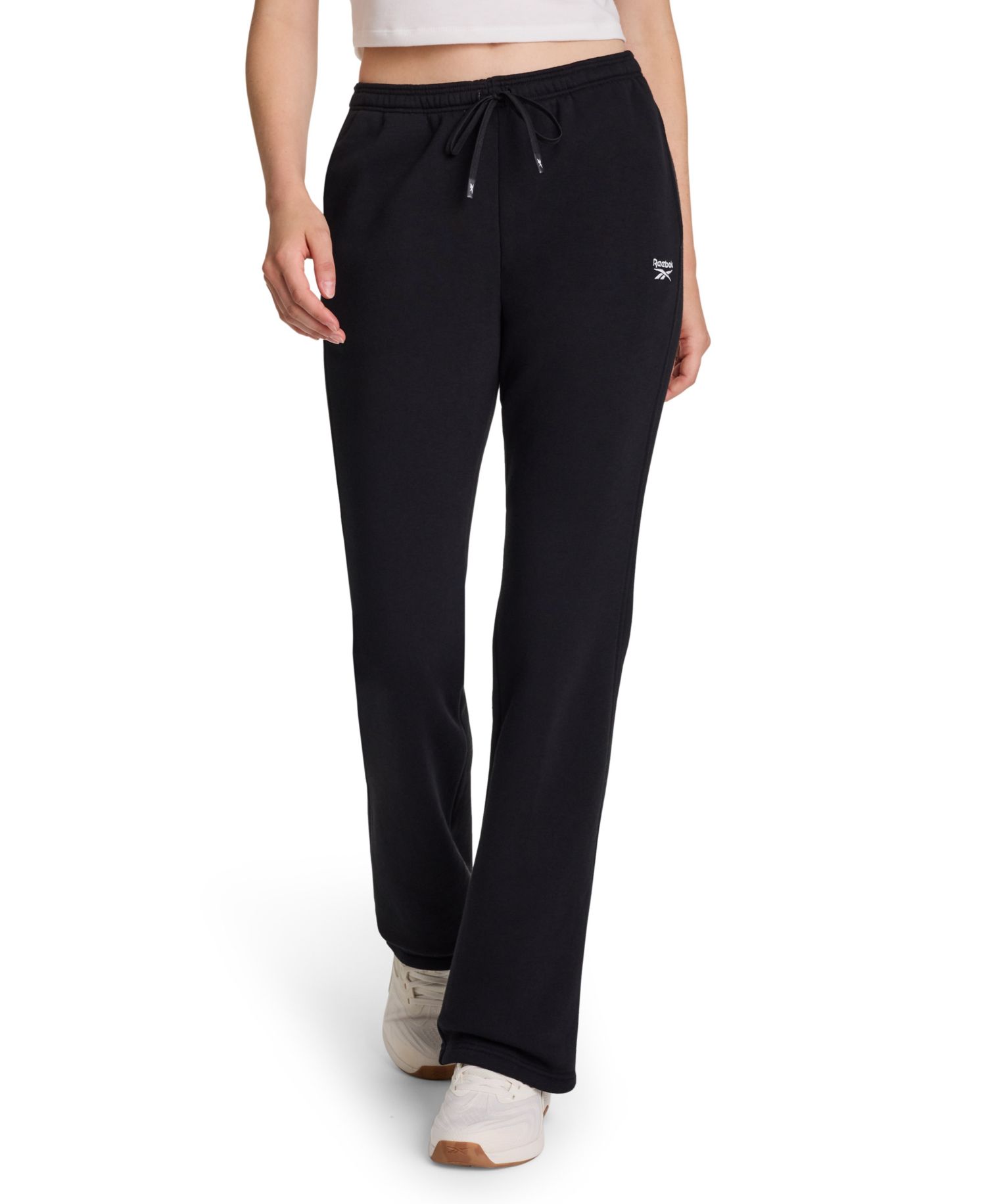 Women's Small Logo Mid-Rise Flare Pants