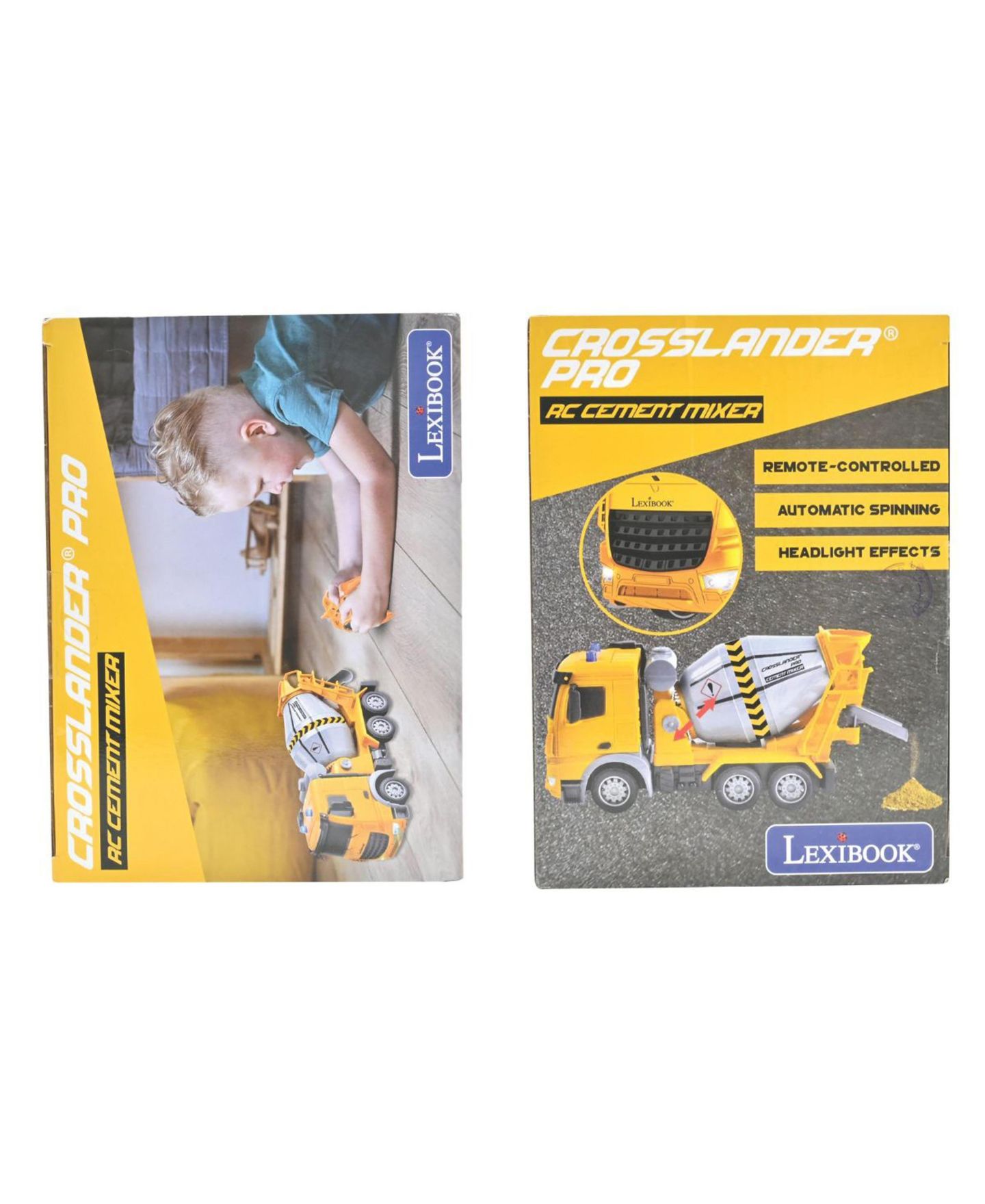 Детская игрушка Lexibook Crosslander Pro Remote-Controlled 360-Degree Rotating RC Concrete Mixer with Light Effects — фото 7