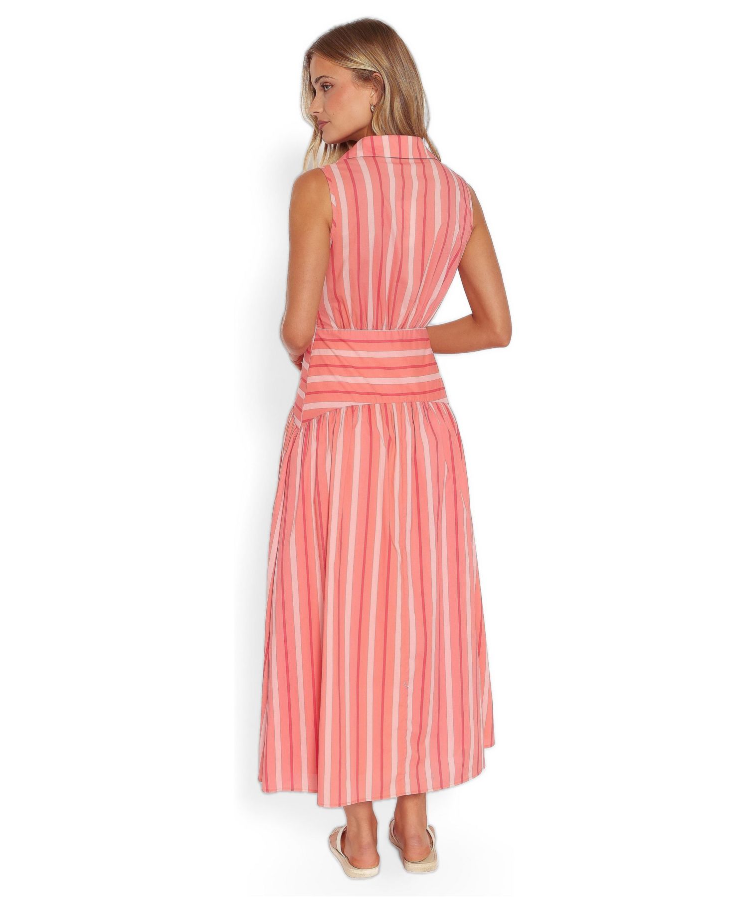 Women's Myranda Collared Sleeveless Midi Dress