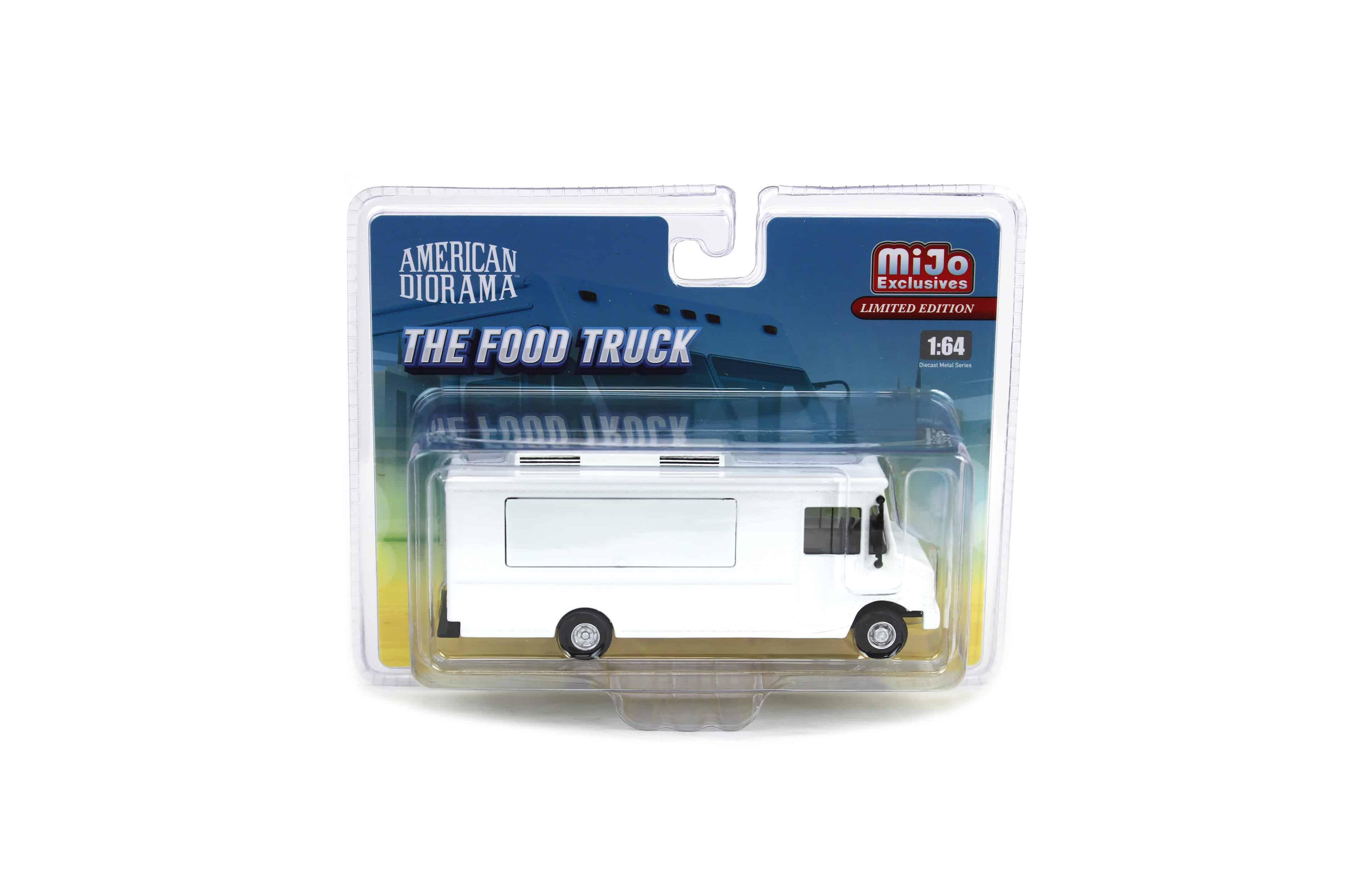 American Diorama 1/64 Scale Diecast Food Truck Collectible Toy