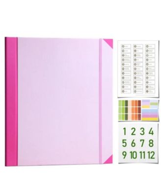 Document Organizer Binder For Important Papers Bills Records Folio