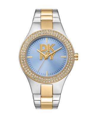 Women's Quartz Evening Two-Tone Stainless Steel Bracelet Watch, 38 mm