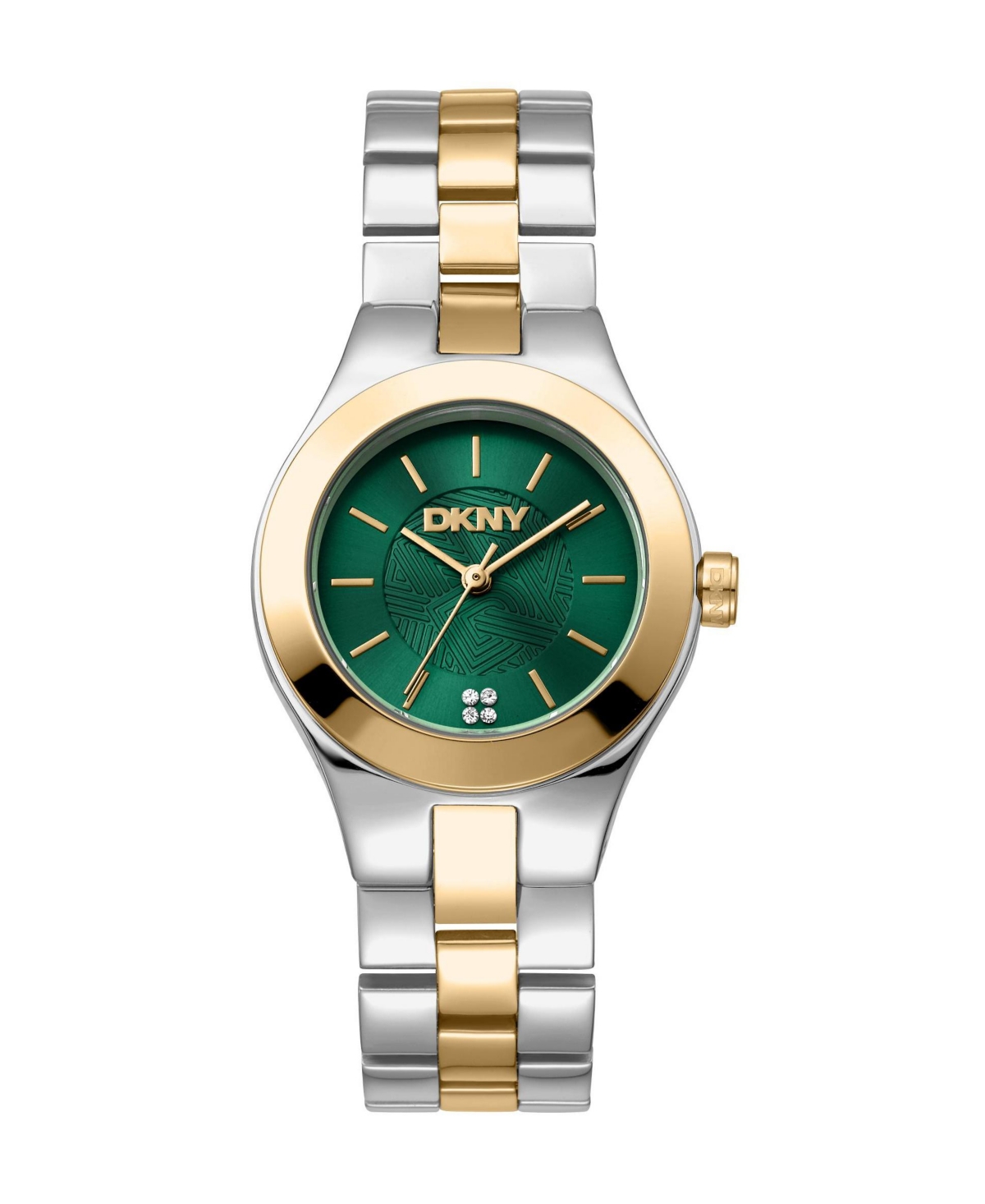 Dkny Women's Quartz Urban Two-Tone Stainless Steel Bracelet Watch, 30mm