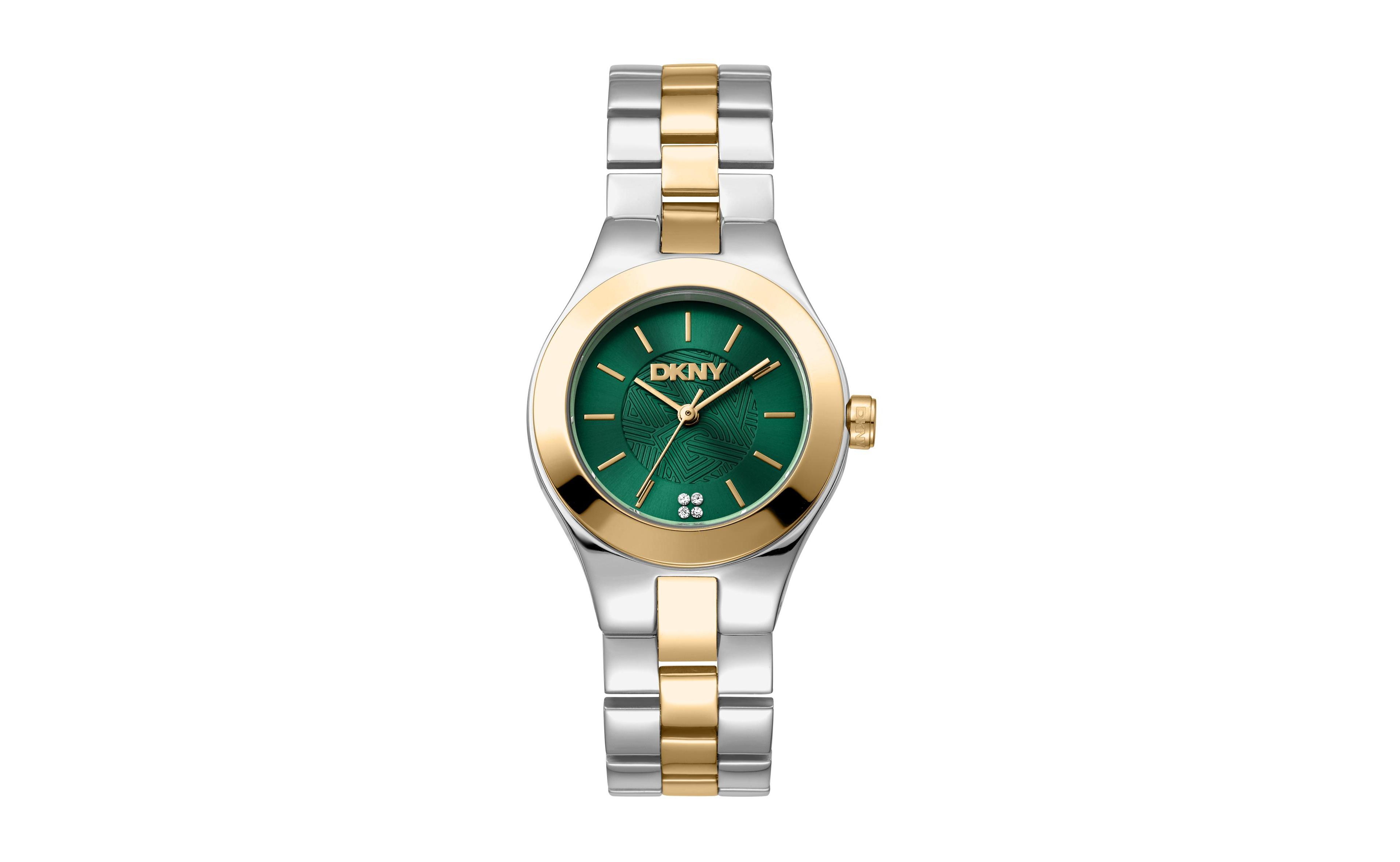 Dkny Women's Quartz Urban Two-Tone Stainless Steel Bracelet Watch, 30mm