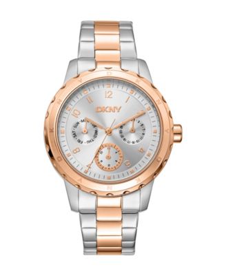 Women's Active Quartz Two Tone Stainless Steel Bracelet Watch