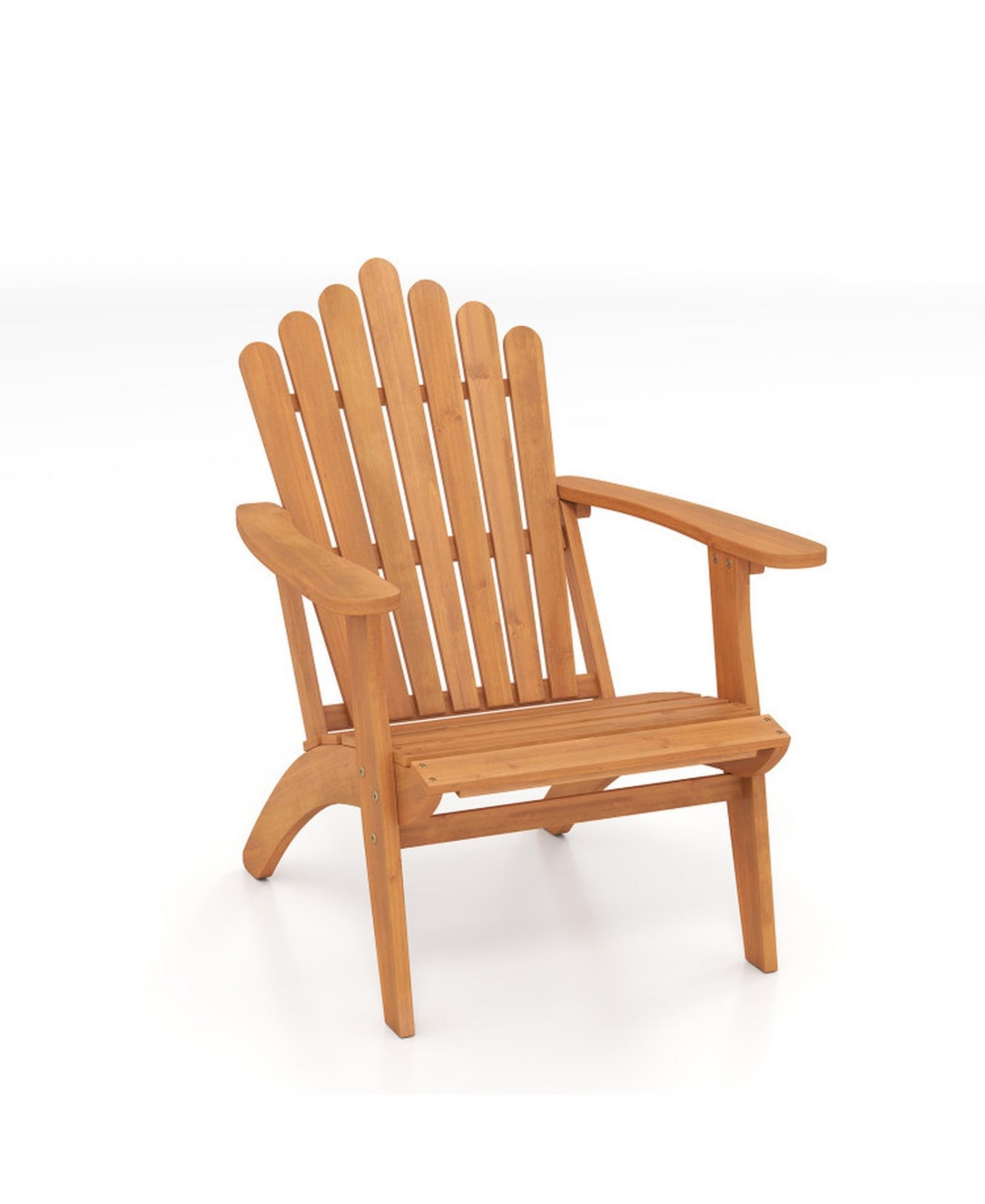 Gouun 400-Lb Capacity Solid Acacia Wood Outdoor Patio Chair