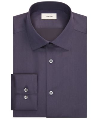 Calvin Klein Performance Wrinkle Free Stretch, Men's Slim Fit Dress Shirt