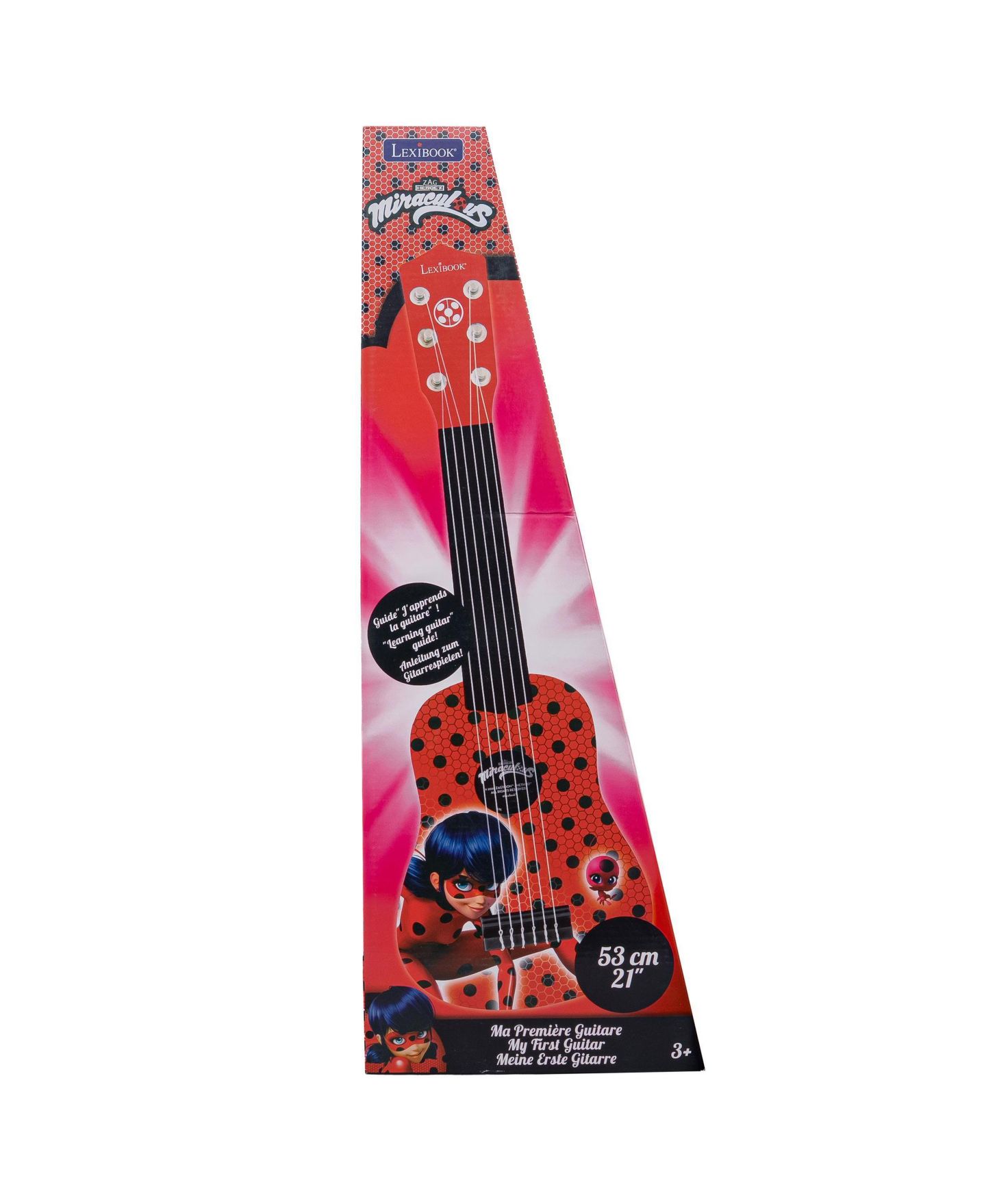 Детская игрушка Miraculous Ladybug My First Guitar With Six Nylon Strings, Ages 3+ — фото 5