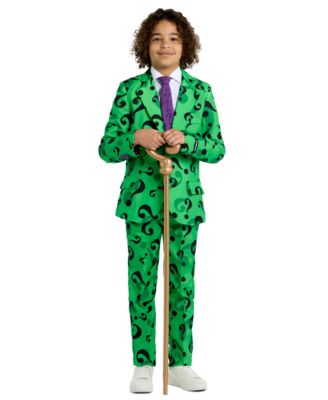 Boys' 8-20 The Riddler Official Long-Sleeve Blazer, Pants and Tie, 3-Piece Set