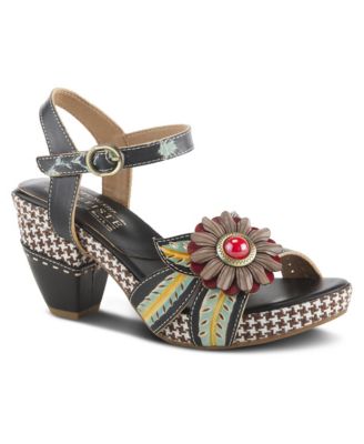Women's Astar Quarter Strap Sandal with Painted Vamp